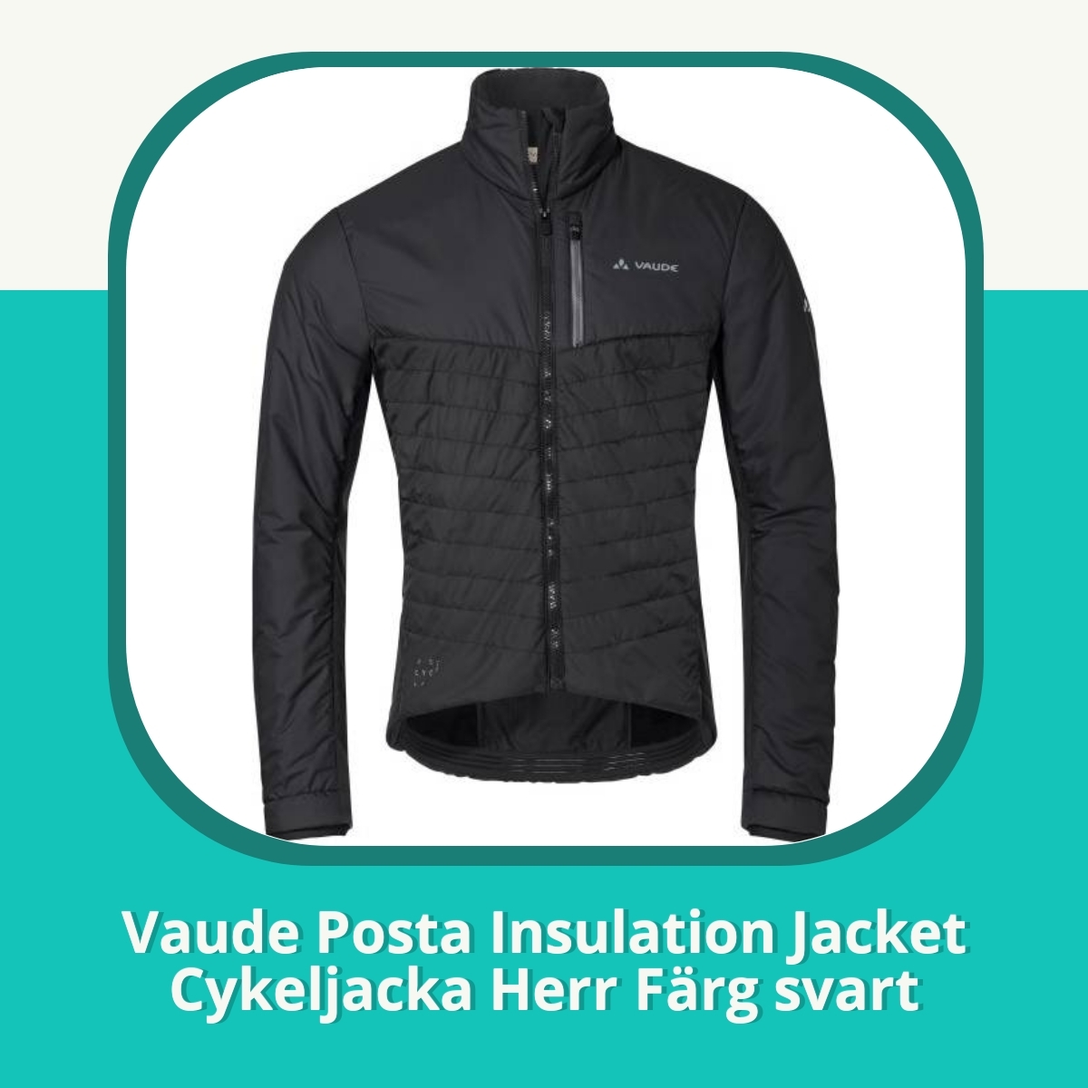 Recension af Vaude Posta Insulation Jacket Cykeljacka Herr Färg svart
