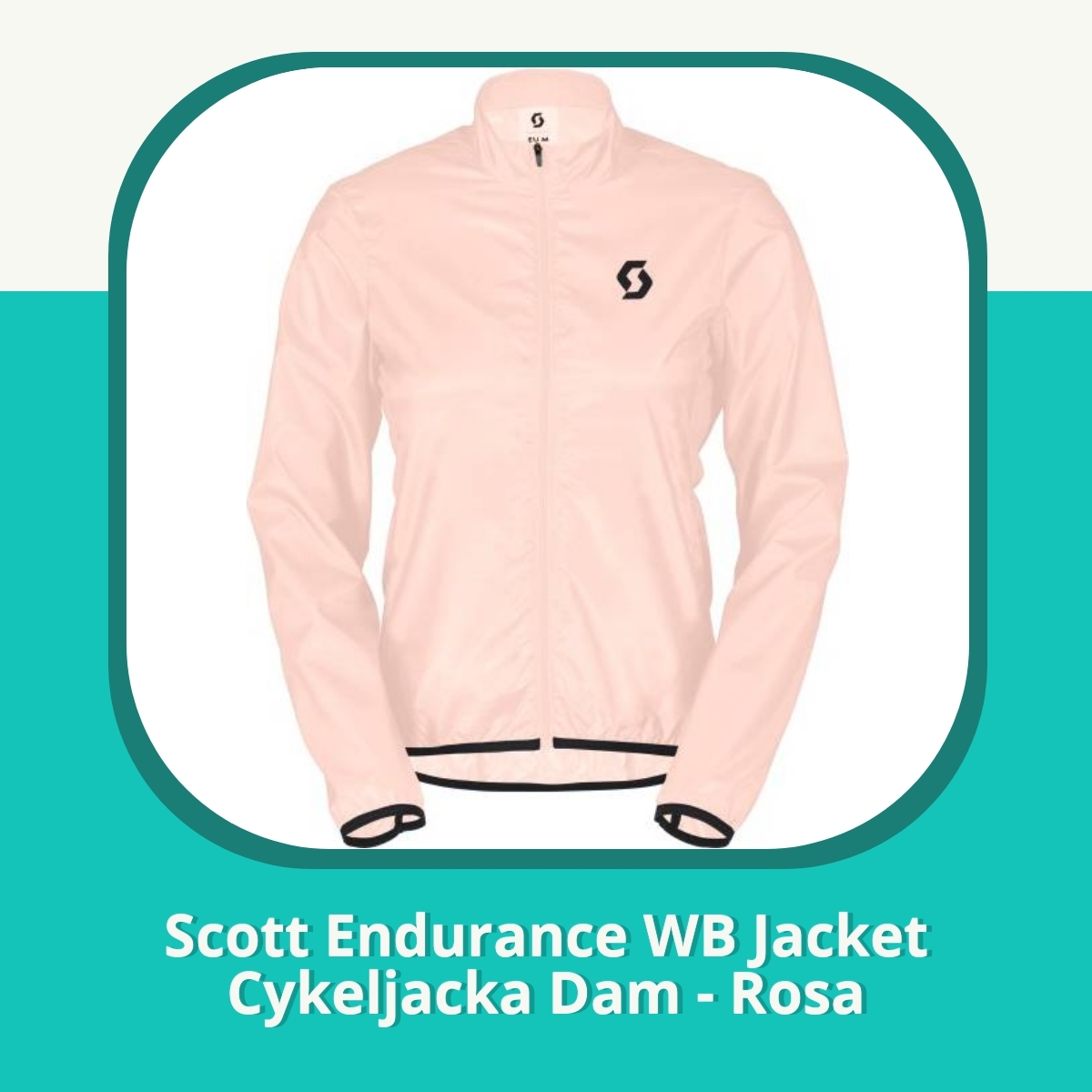 Recension af Scott Endurance WB Jacket Cykeljacka Dam - Rosa