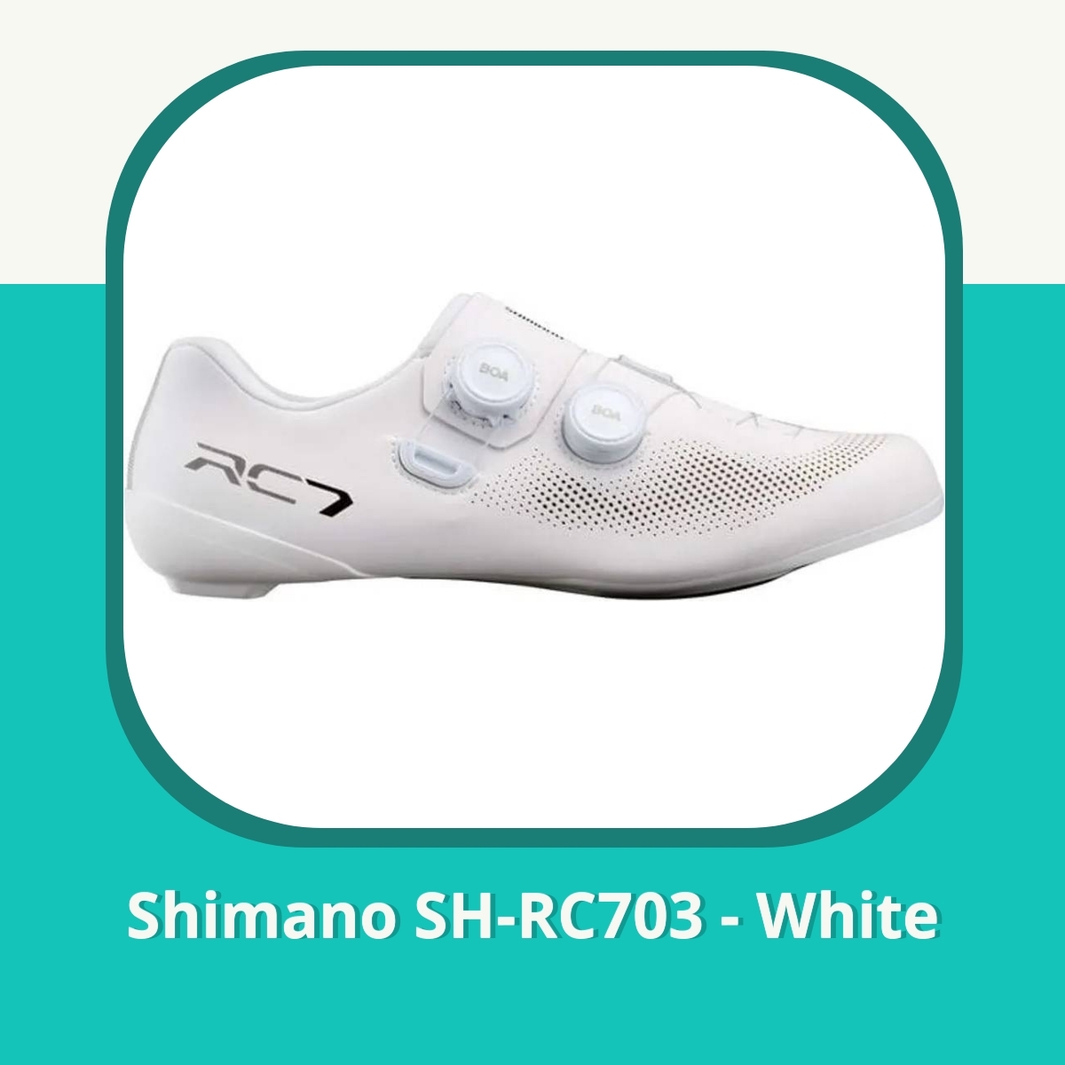 Recension af Shimano SH-RC703 - White