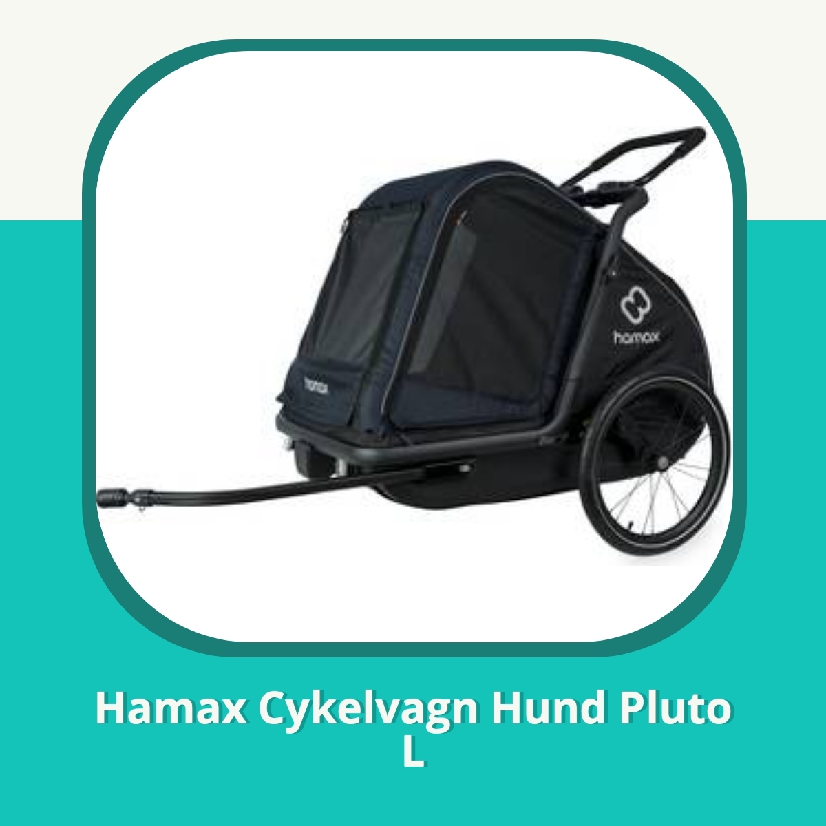 Recension af Hamax Cykelvagn Hund Pluto L
