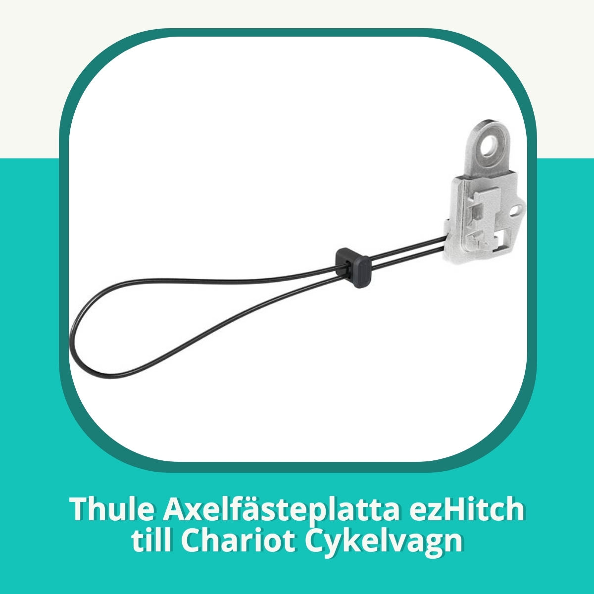 Recension Thule Axelfästeplatta ezHitch till Chariot Cykelvagn