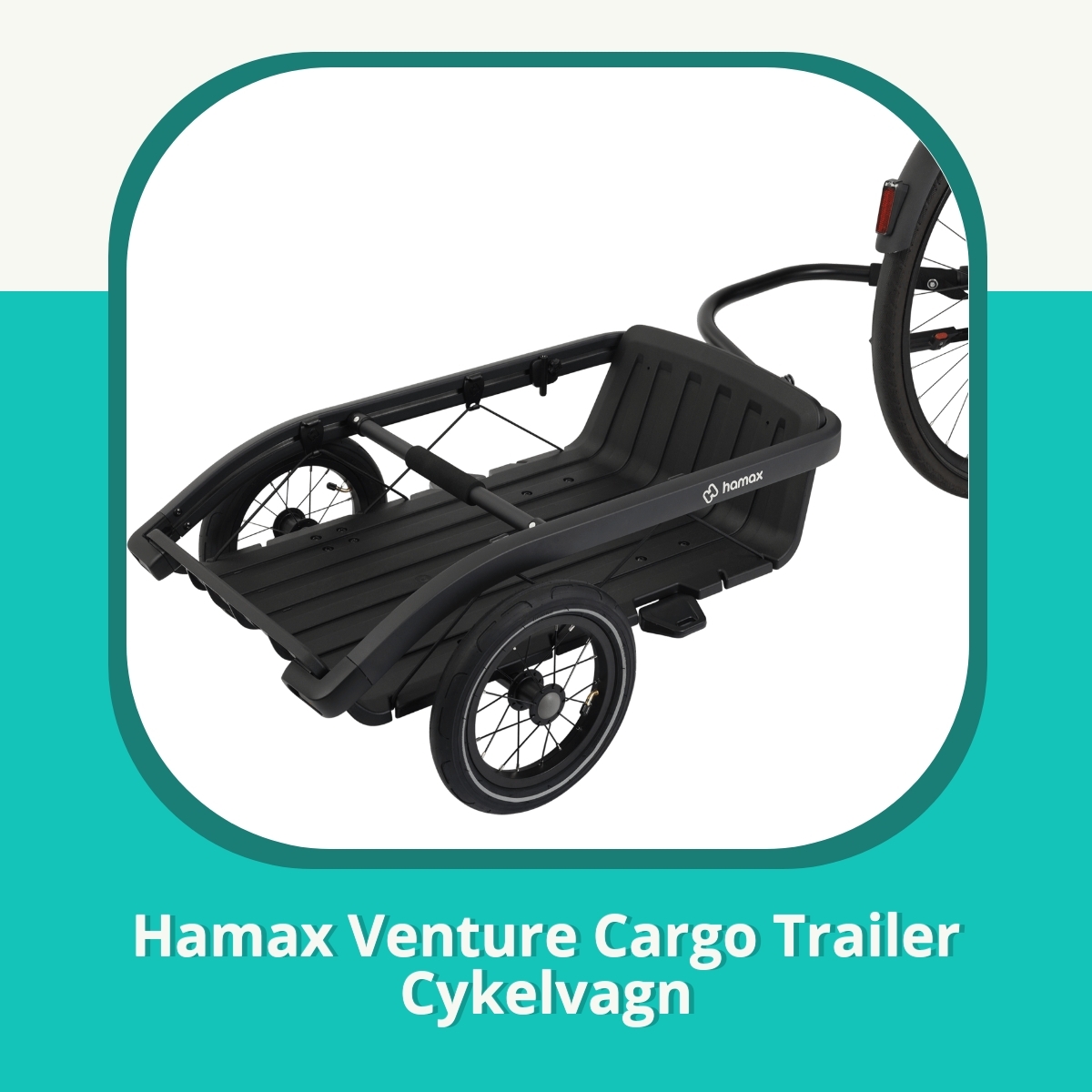 Recension af Hamax Venture Cargo Trailer Cykelvagn