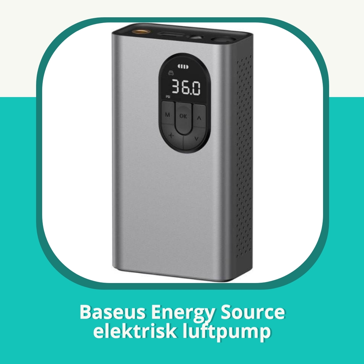 Recension af Baseus Energy Source elektrisk luftpump