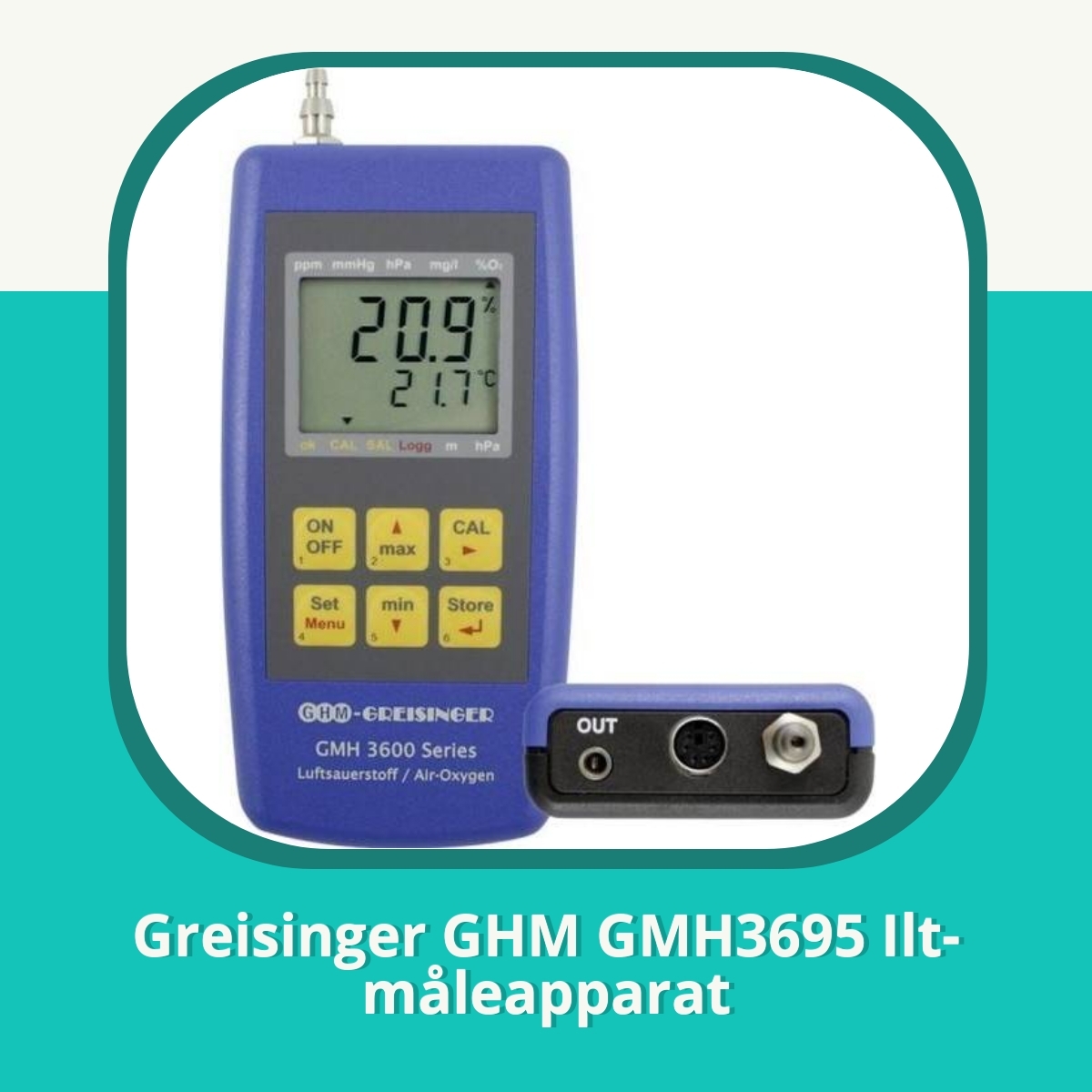 Recension af Greisinger GHM GMH3695 Ilt-måleapparat