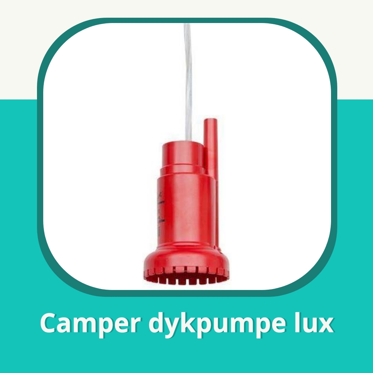 Anmeldelse af Camper dykpumpe lux
