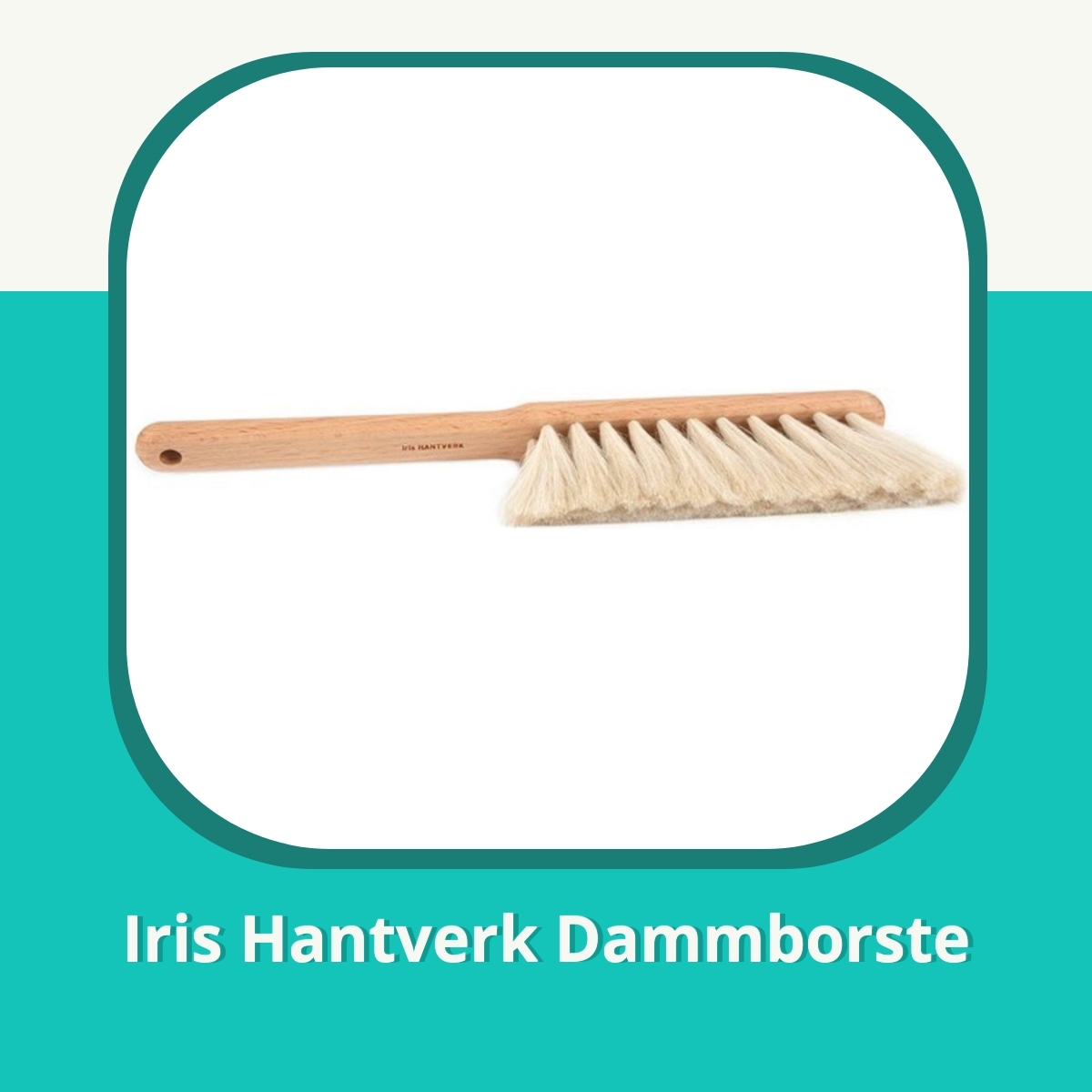 Recension af Iris Hantverk Dammborste