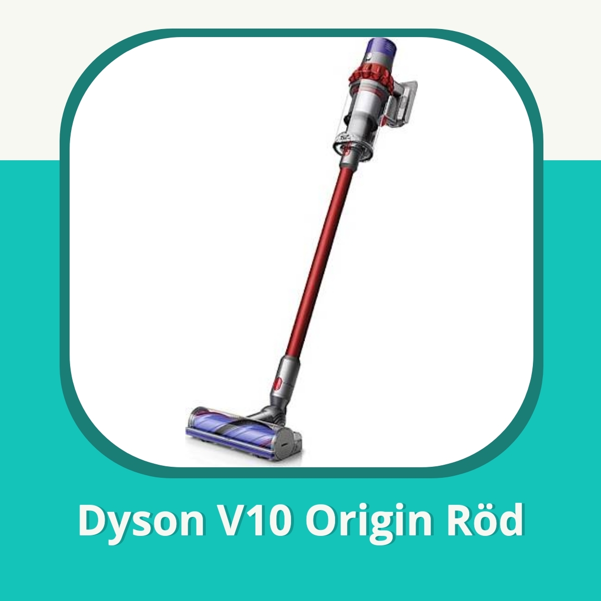 Recension Dyson V10 Origin Röd