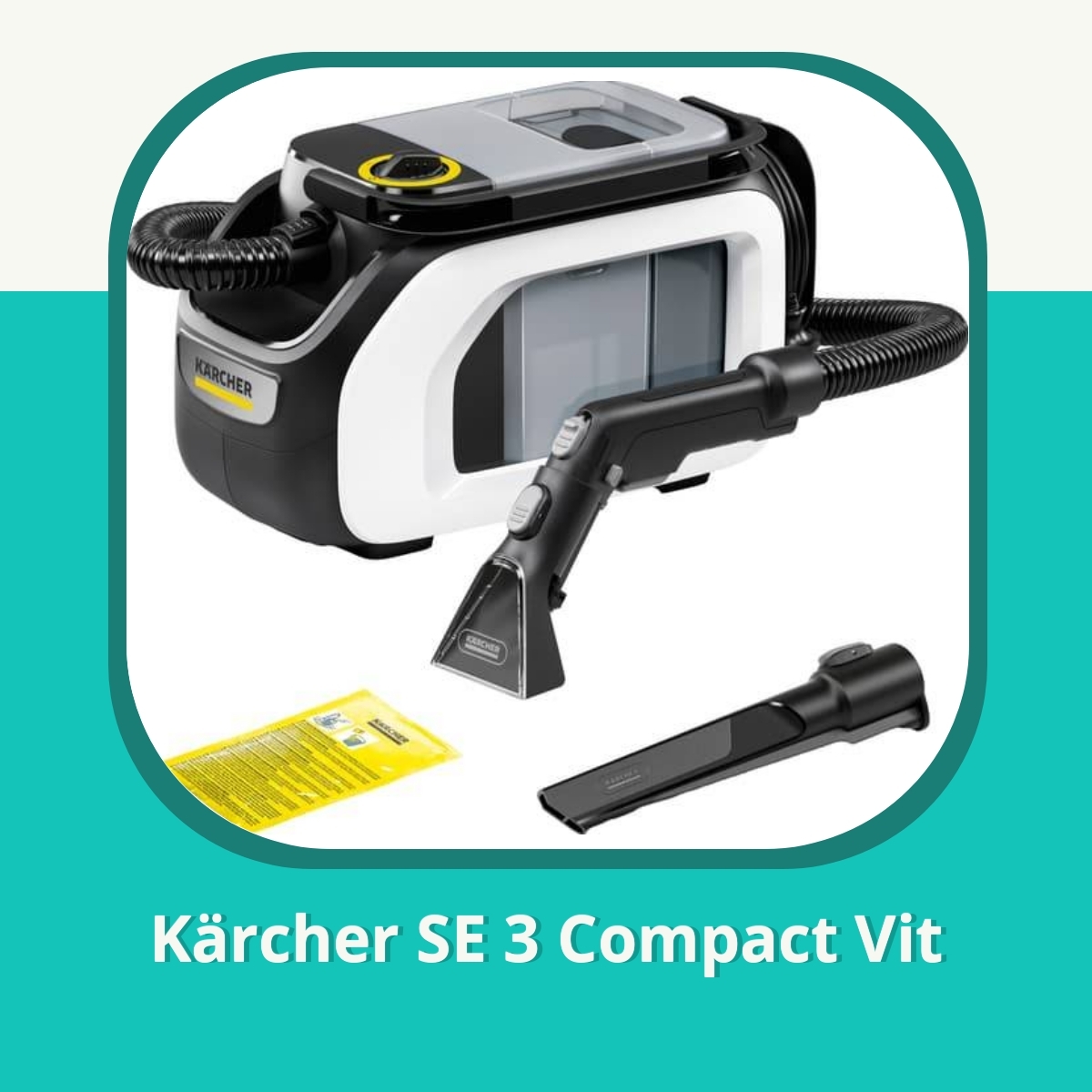Recension af Kärcher SE 3 Compact Vit