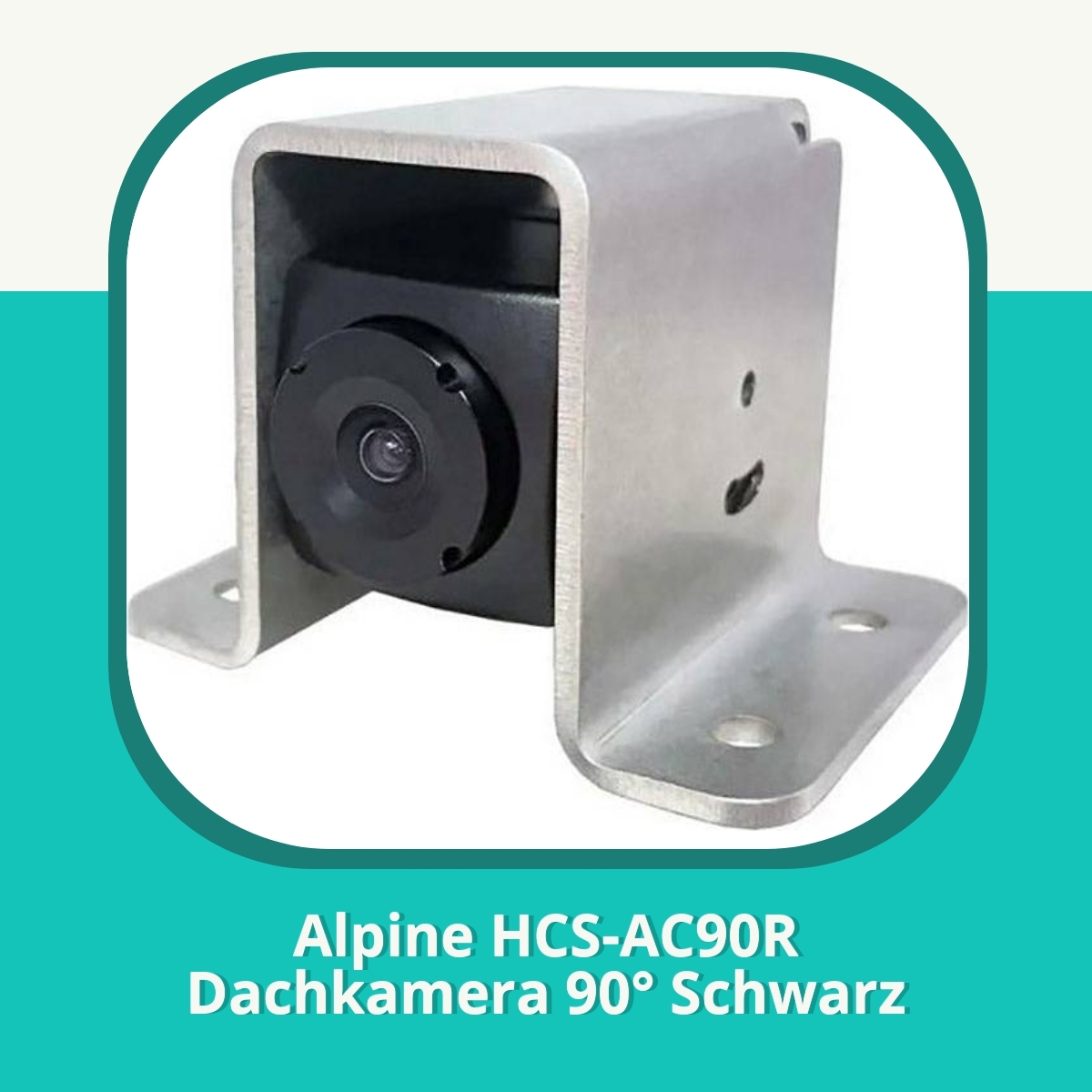 Recension Alpine HCS-AC90R Dachkamera 90° Schwarz