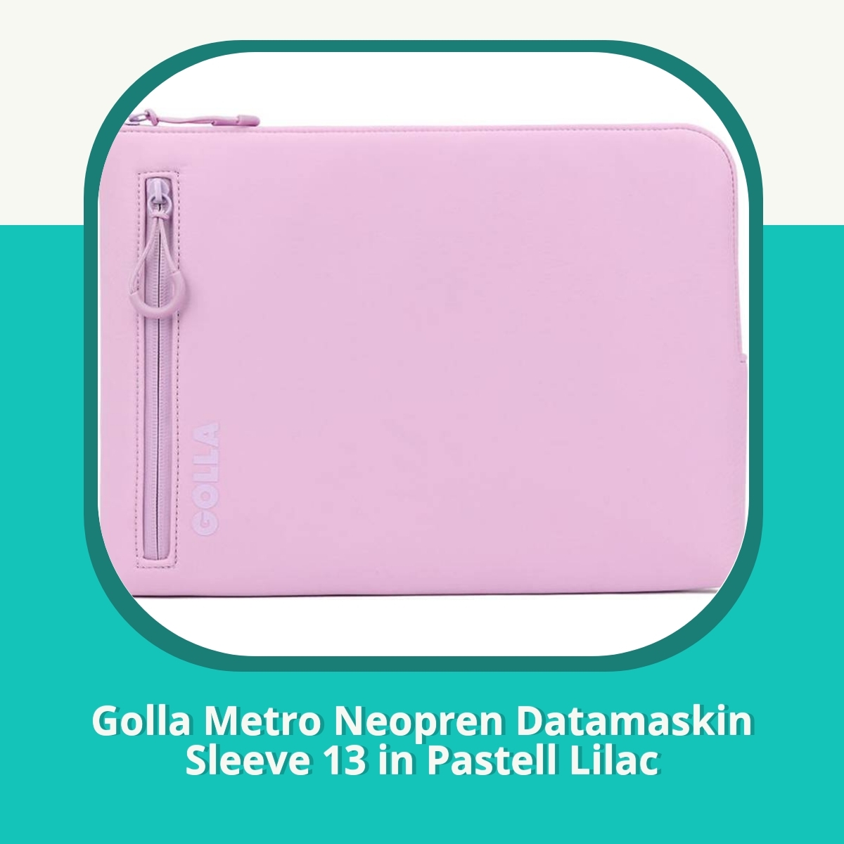 Anmeldelse af Golla Metro Neopren Datamaskin Sleeve 13 in Pastell Lilac