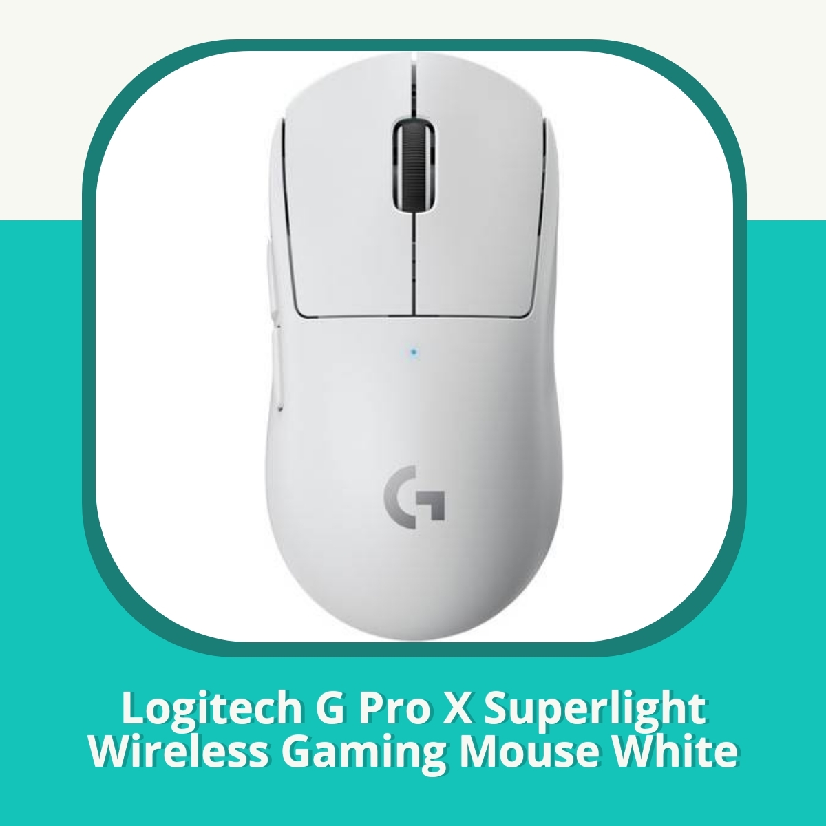 Anmeldelse af Logitech G Pro X Superlight Wireless Gaming Mouse White