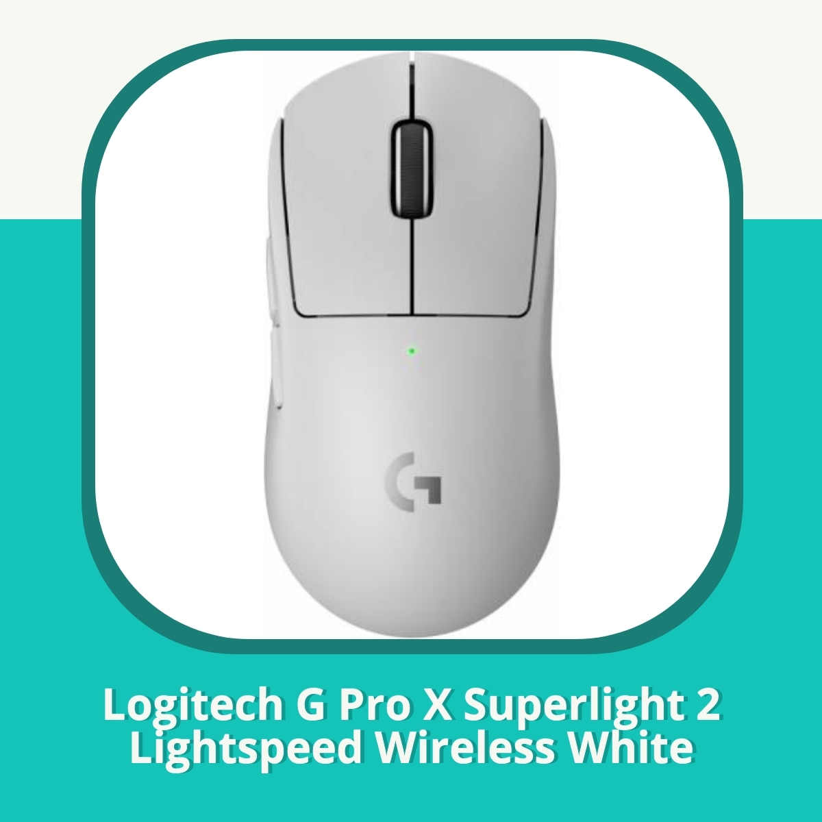 Recension af Logitech G Pro X Superlight 2 Lightspeed Wireless White