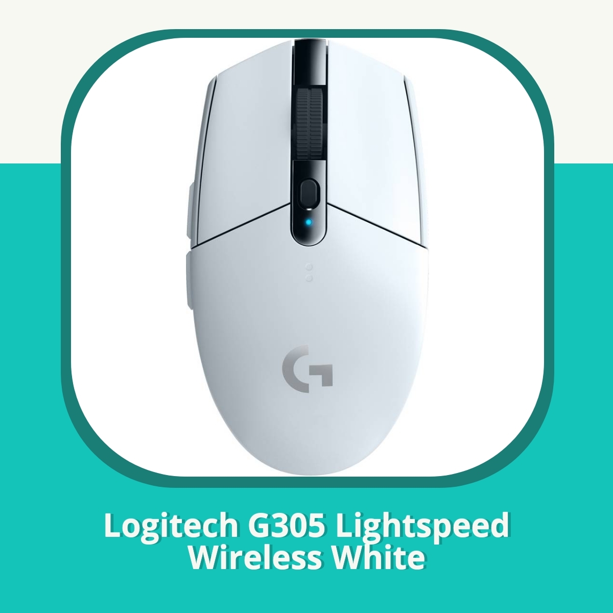 Recension af Logitech G305 Lightspeed Wireless White