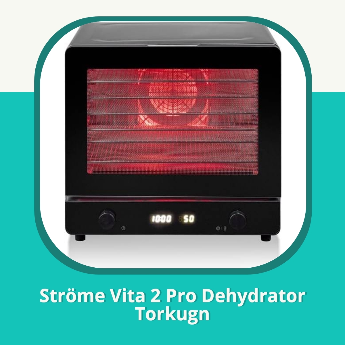 Recension af Ströme Vita 2 Pro Dehydrator Torkugn