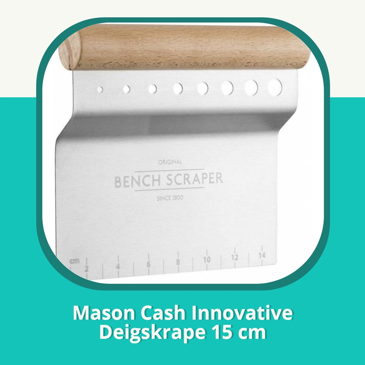 Anmeldelse af Mason Cash Innovative Deigskrape 15 cm
