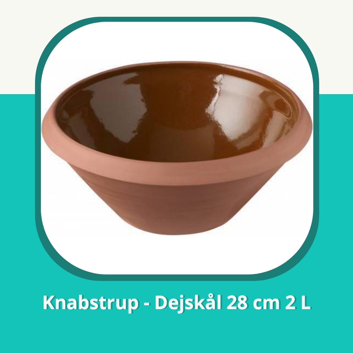 Anmeldelse af Knabstrup - Dejskål 28 cm 2 L