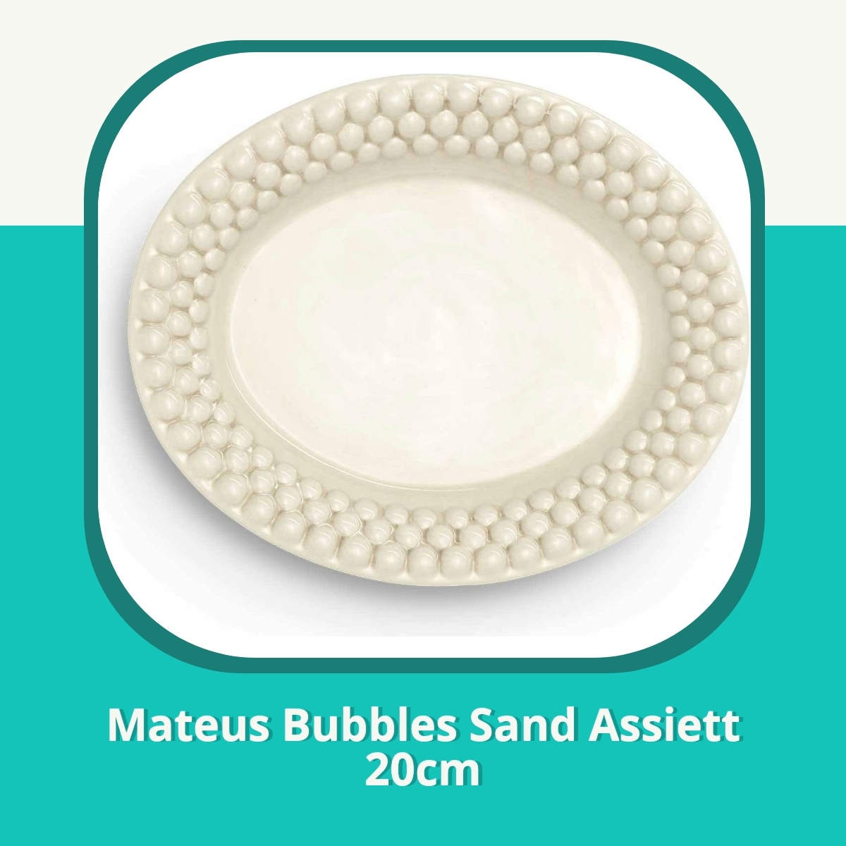 Recension Mateus Bubbles Sand Assiett 20cm