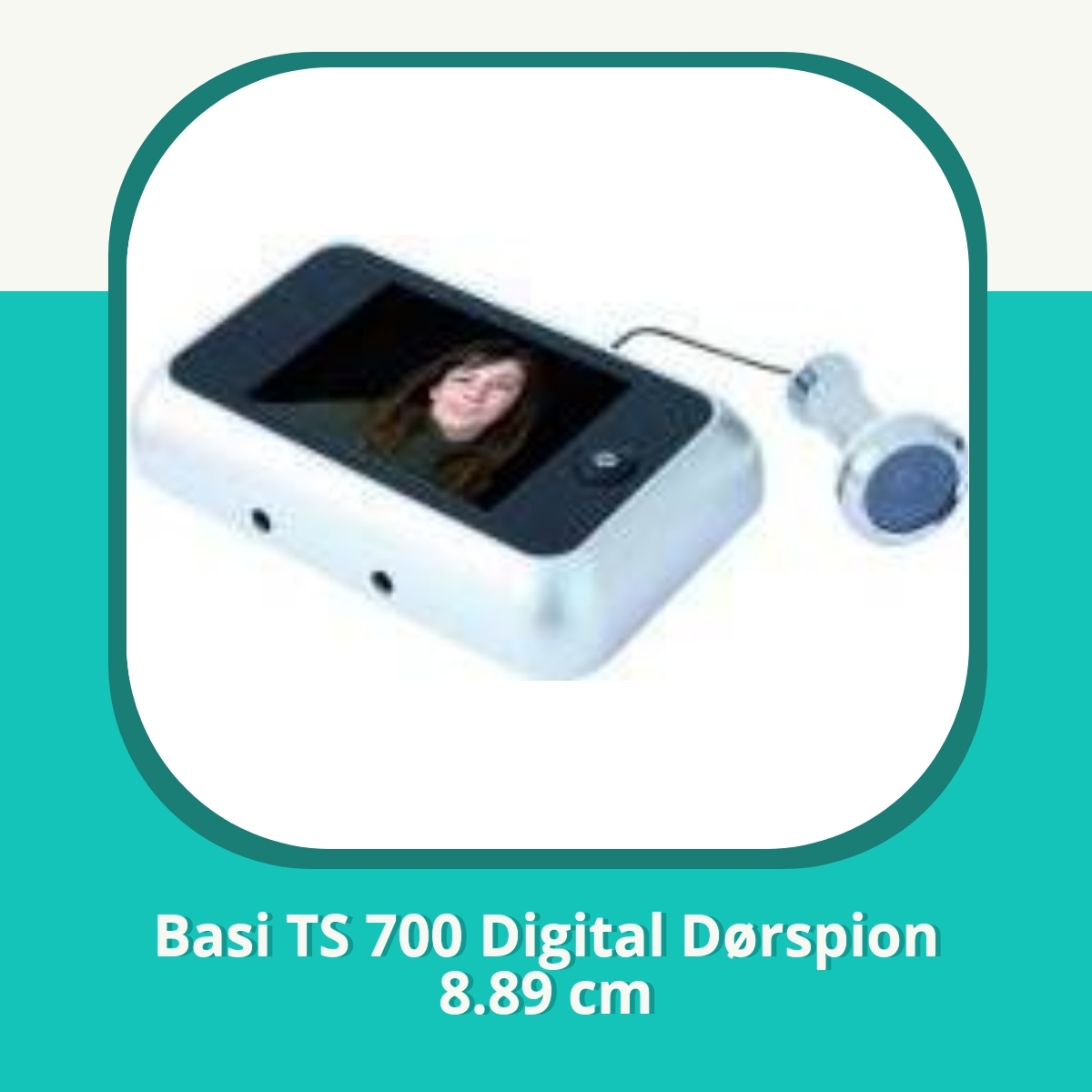 Anmeldelse af Basi TS 700 Digital Dørspion 8.89 cm