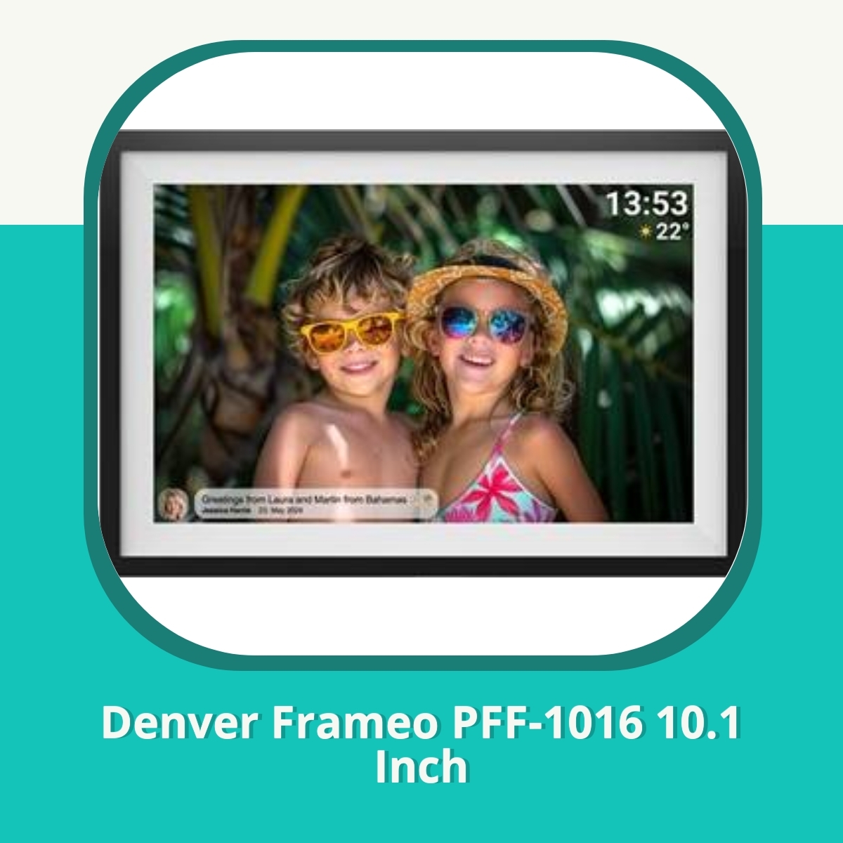 Recension af Denver Frameo PFF-1016 10.1 Inch