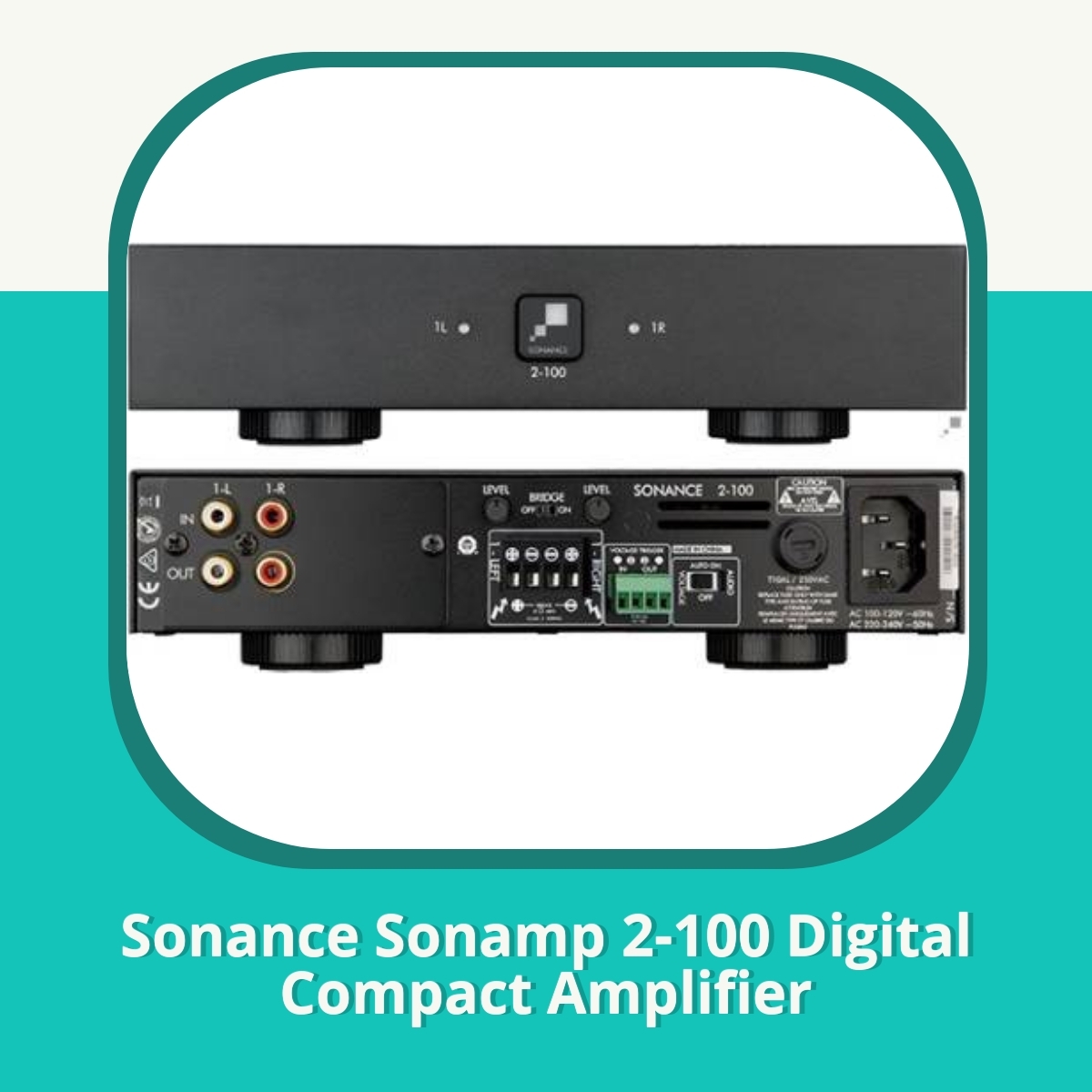 Recension af Sonance Sonamp 2-100 Digital Compact Amplifier