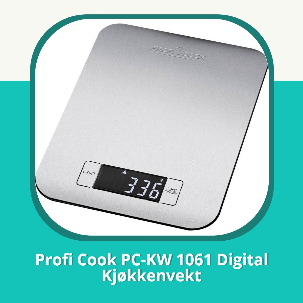 Anmeldelse af Profi Cook PC-KW 1061 Digital Kjøkkenvekt