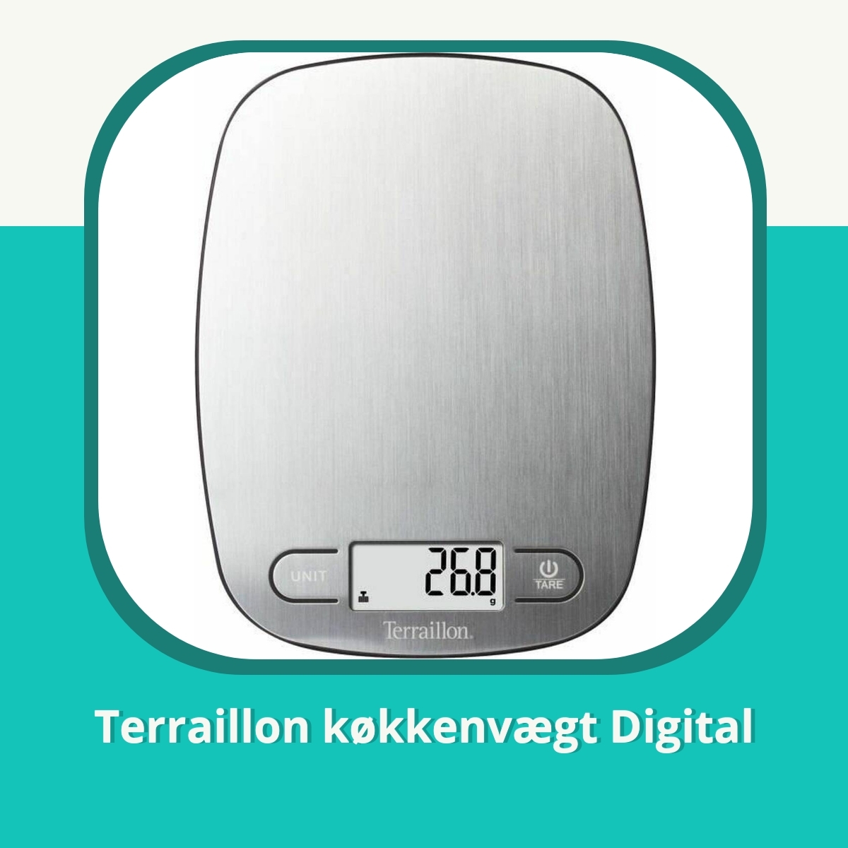 Anmeldelse af Terraillon køkkenvægt Digital