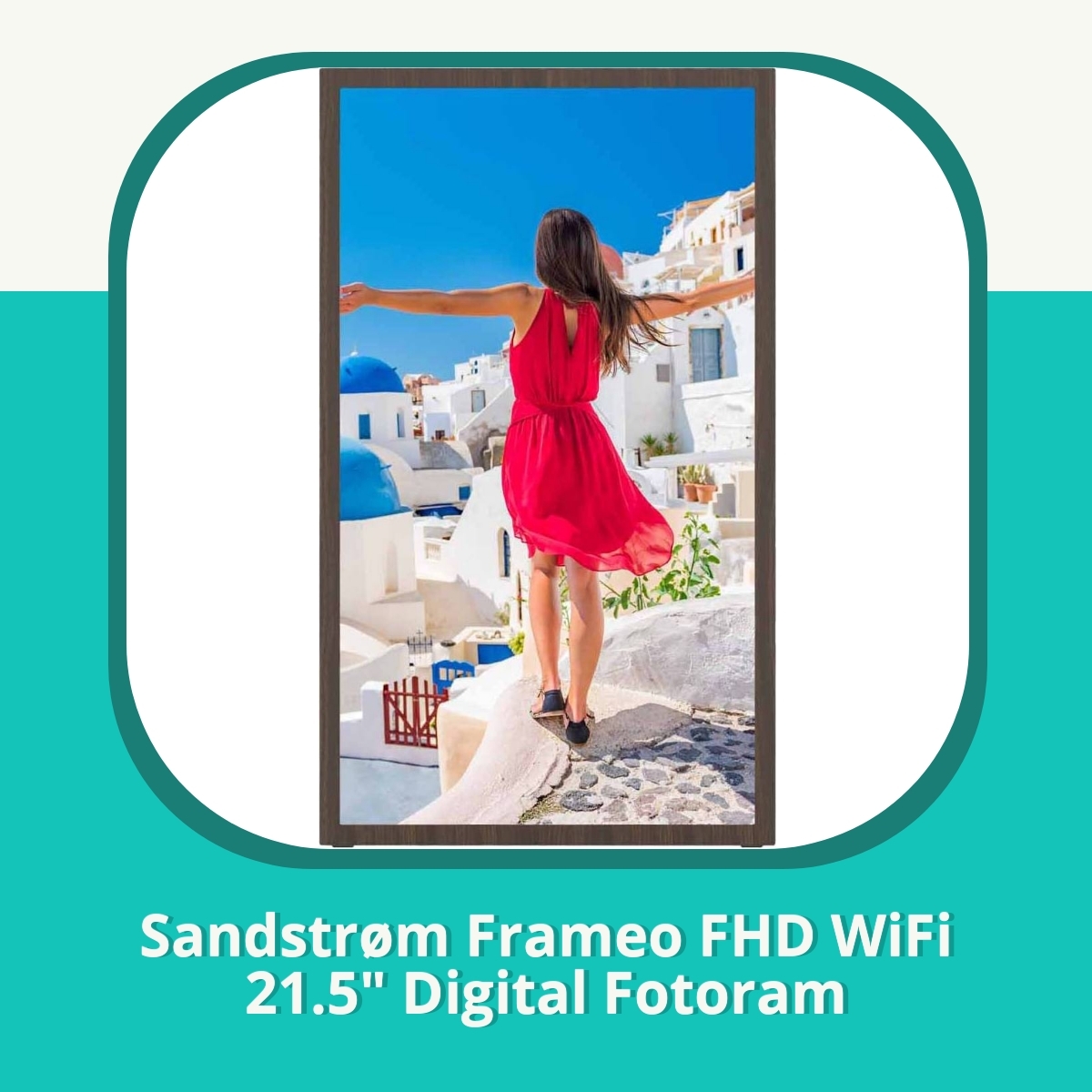Recension af Sandstrøm Frameo FHD WiFi 21.5