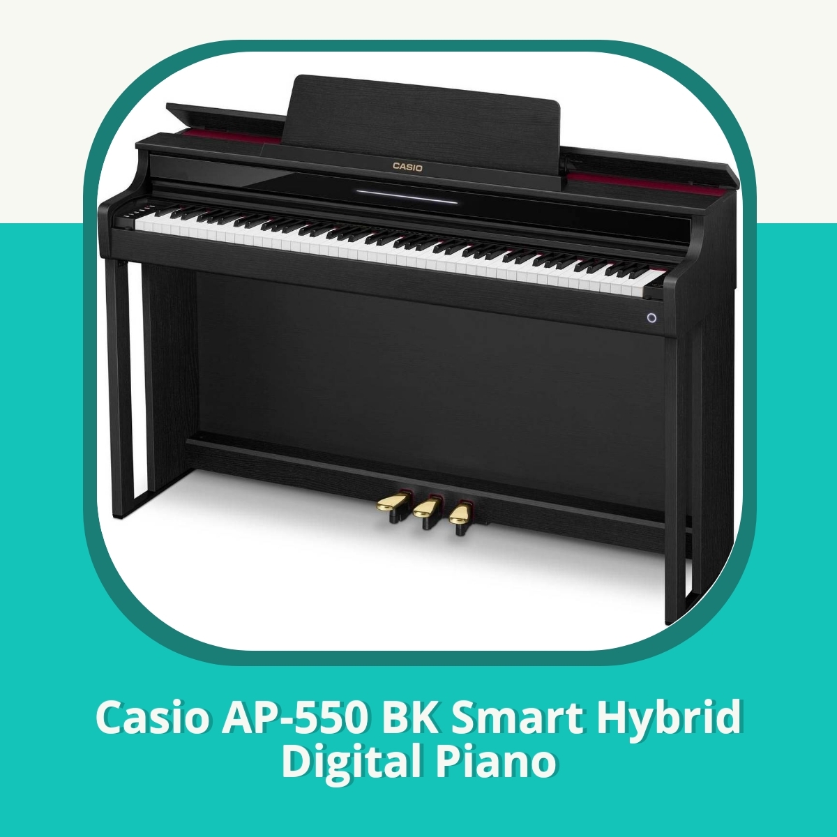 Anmeldelse af Casio AP-550 BK Smart Hybrid Digital Piano