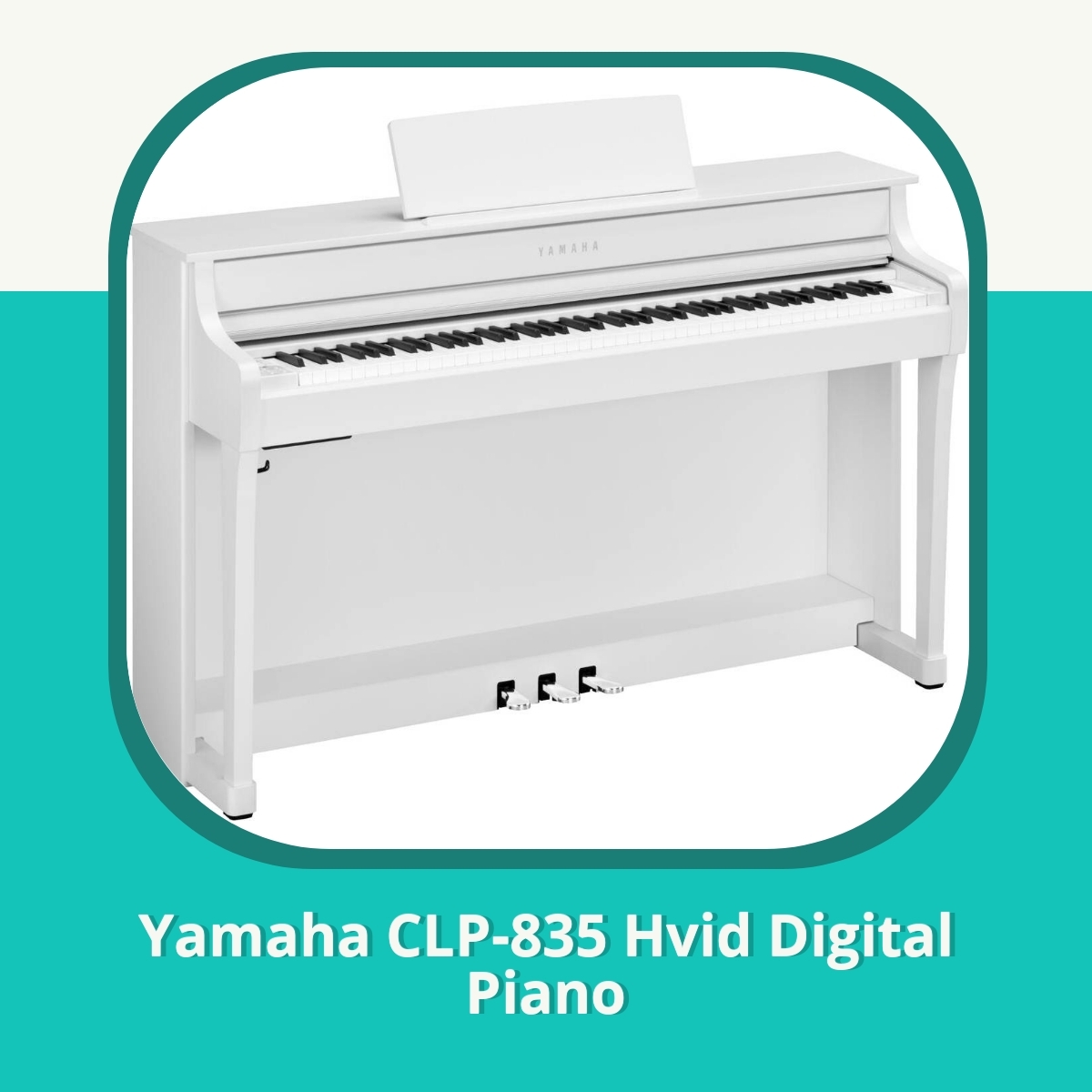 Anmeldelse af Yamaha CLP-835 Hvid Digital Piano