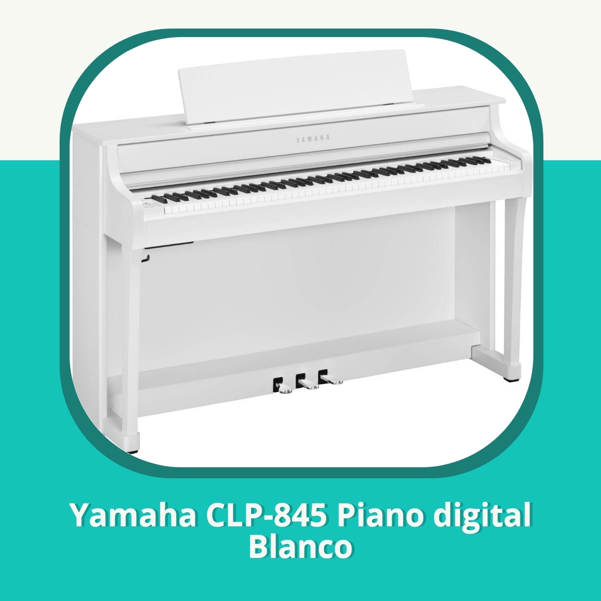 Anmeldelse af Yamaha CLP-845 Piano digital Blanco