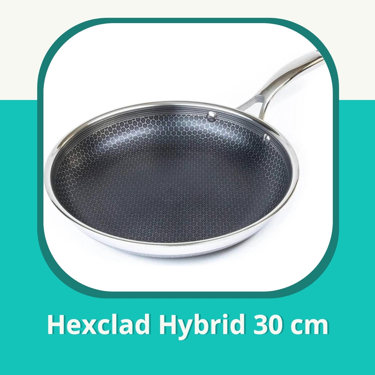 Anmeldelse af Hexclad Hybrid 30 cm