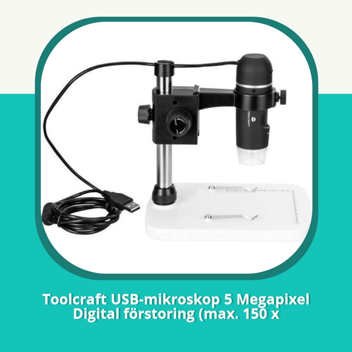 Recension af Toolcraft USB-mikroskop 5 Megapixel Digital förstoring (max. 150 x