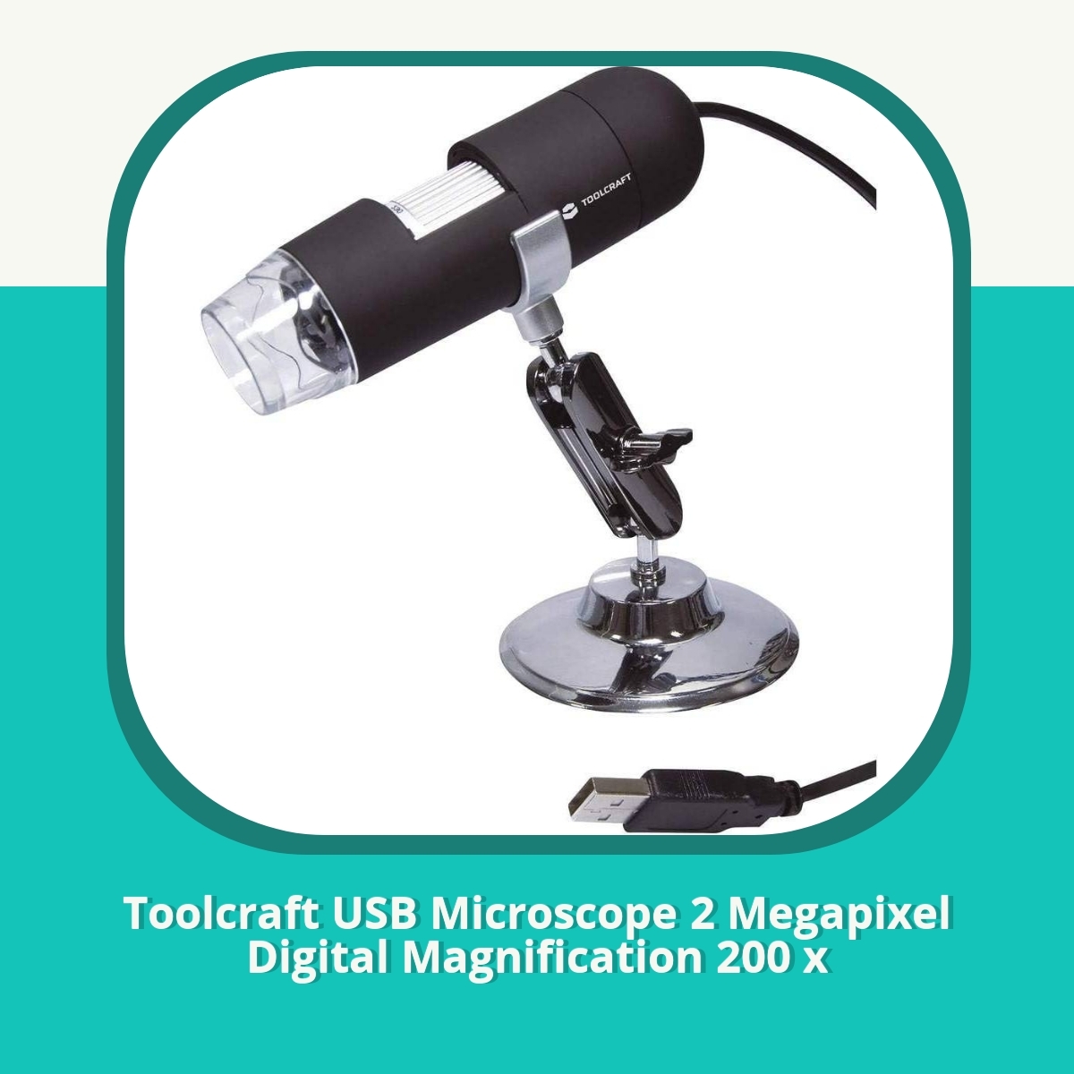 Recension af Toolcraft USB Microscope 2 Megapixel Digital Magnification 200 x