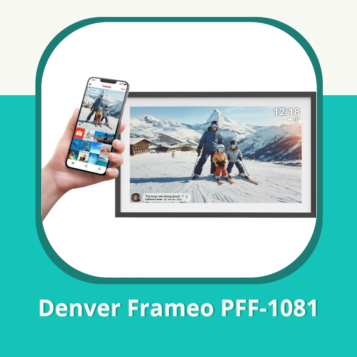 Anmeldelse af Denver Frameo PFF-1081
