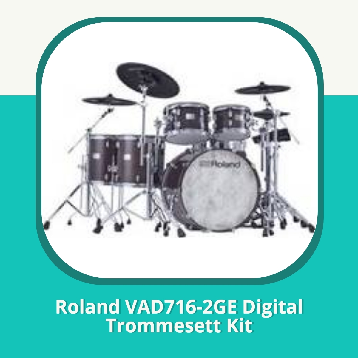 Anmeldelse af Roland VAD716-2GE Digital Trommesett Kit