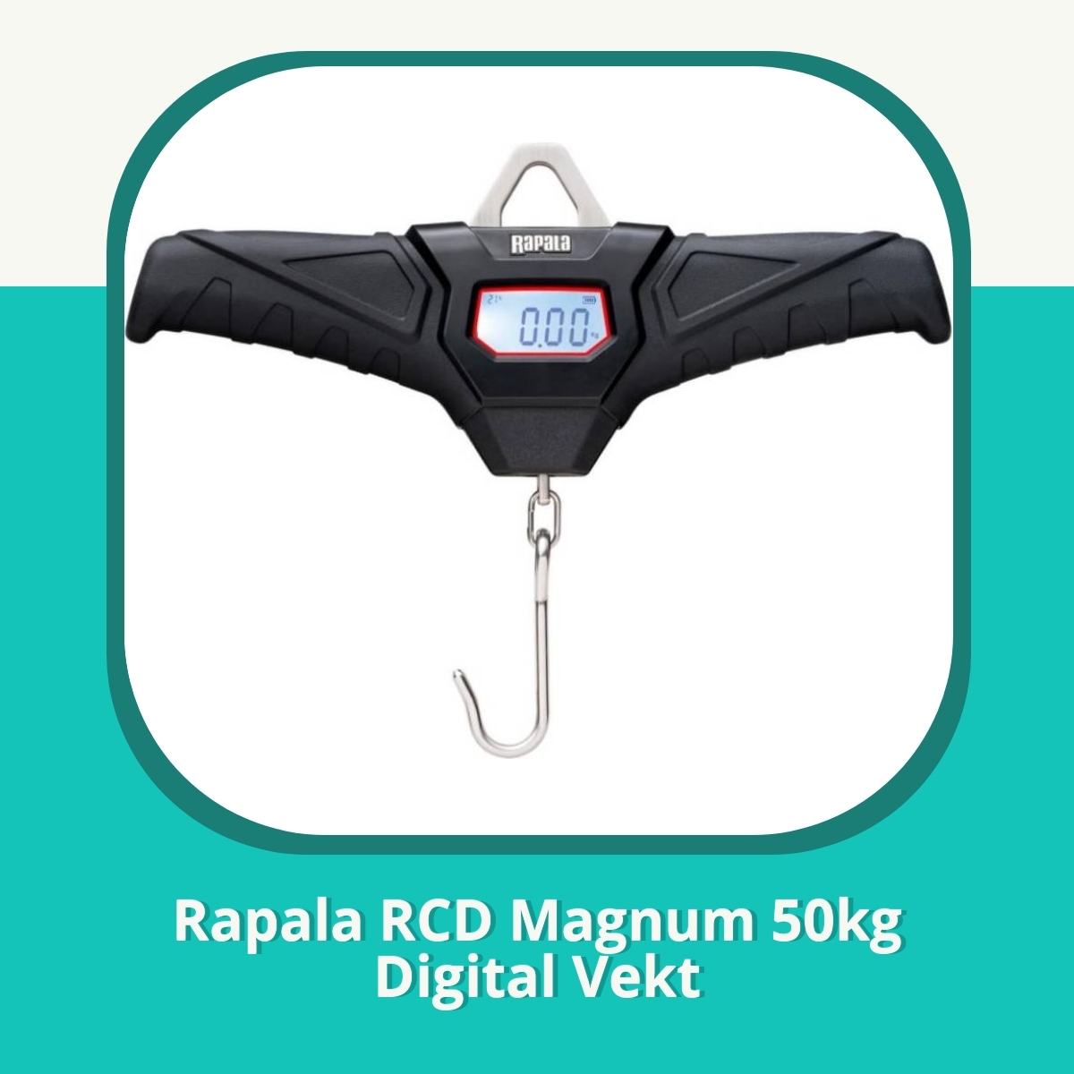 Anmeldelse af Rapala RCD Magnum 50kg Digital Vekt
