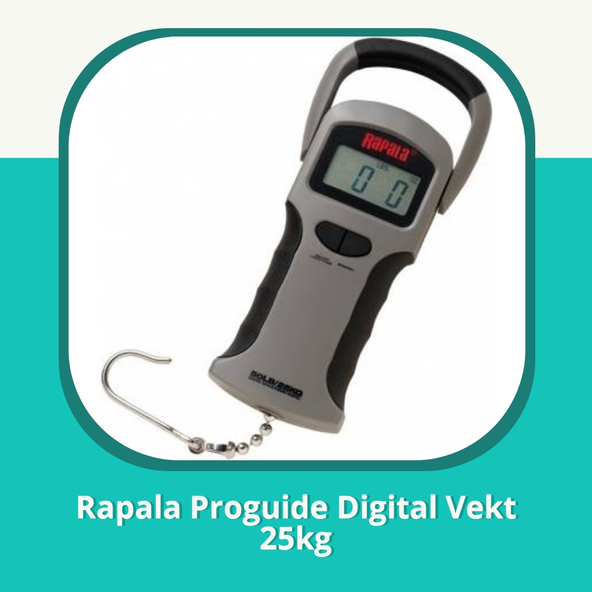 Anmeldelse af Rapala Proguide Digital Vekt 25kg