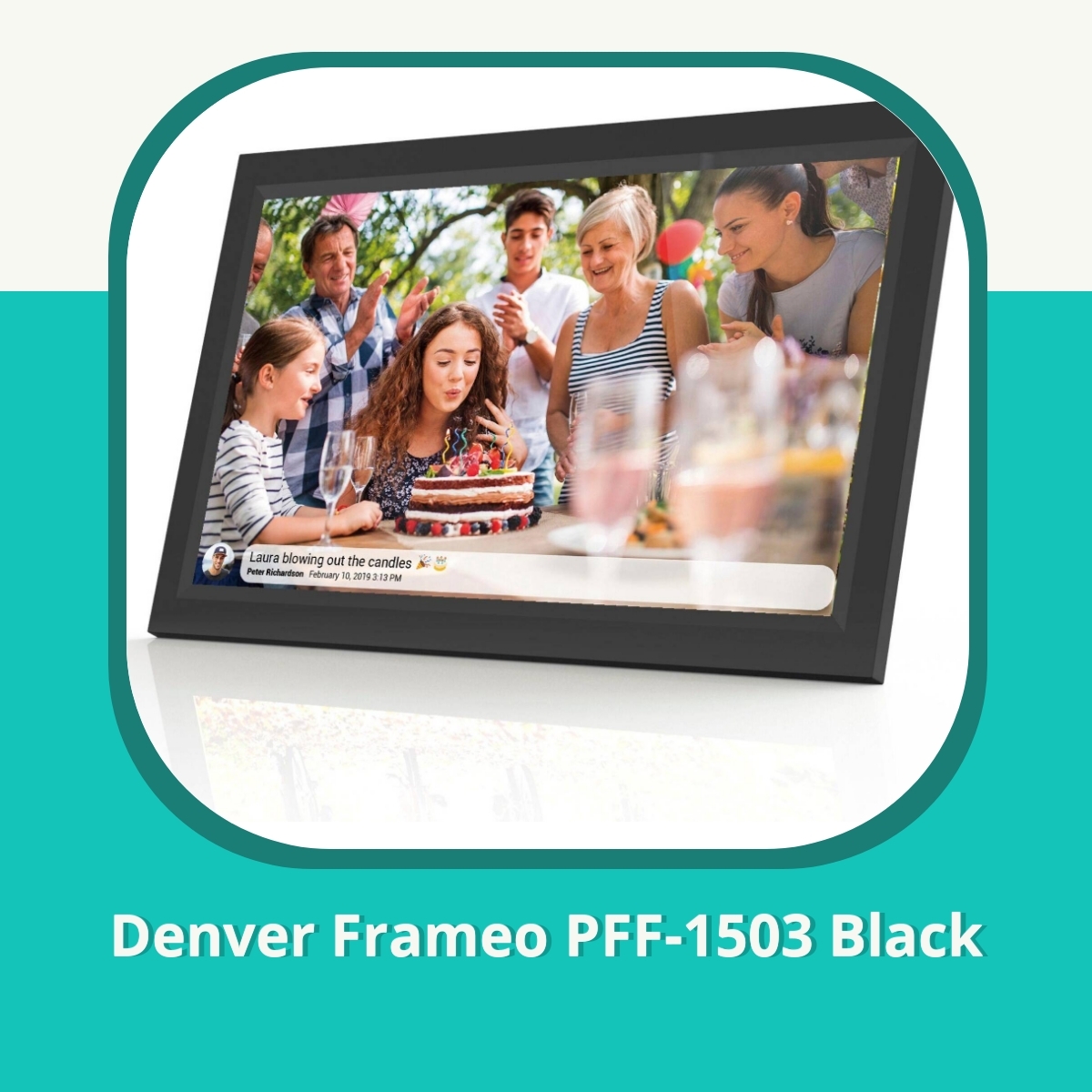 Anmeldelse af Denver Frameo PFF-1503 Black