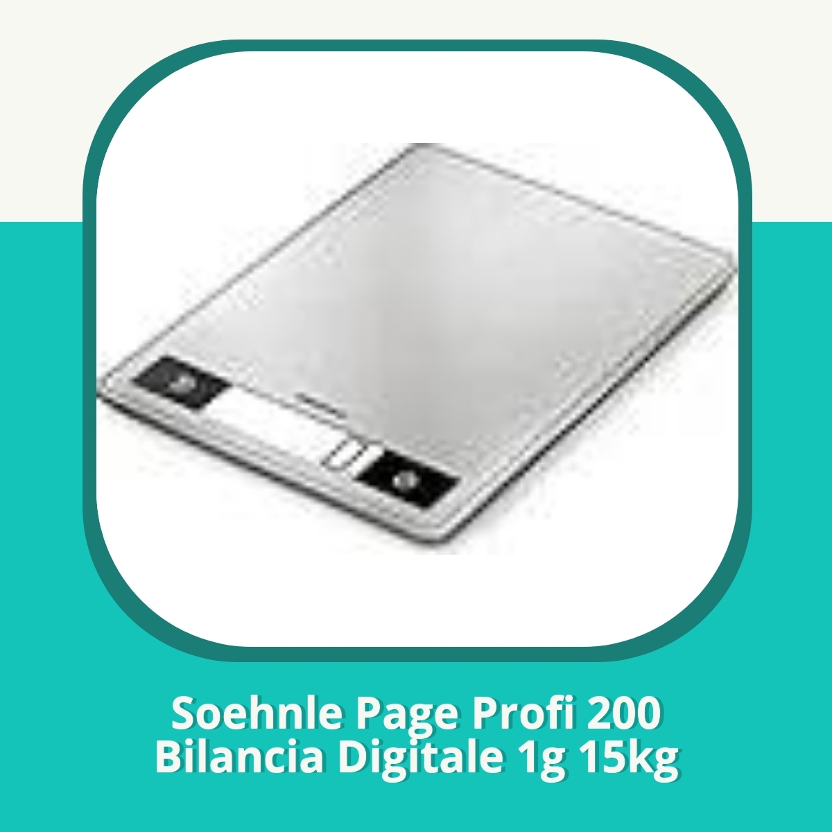 Recension Soehnle Page Profi 200 Bilancia Digitale 1g 15kg