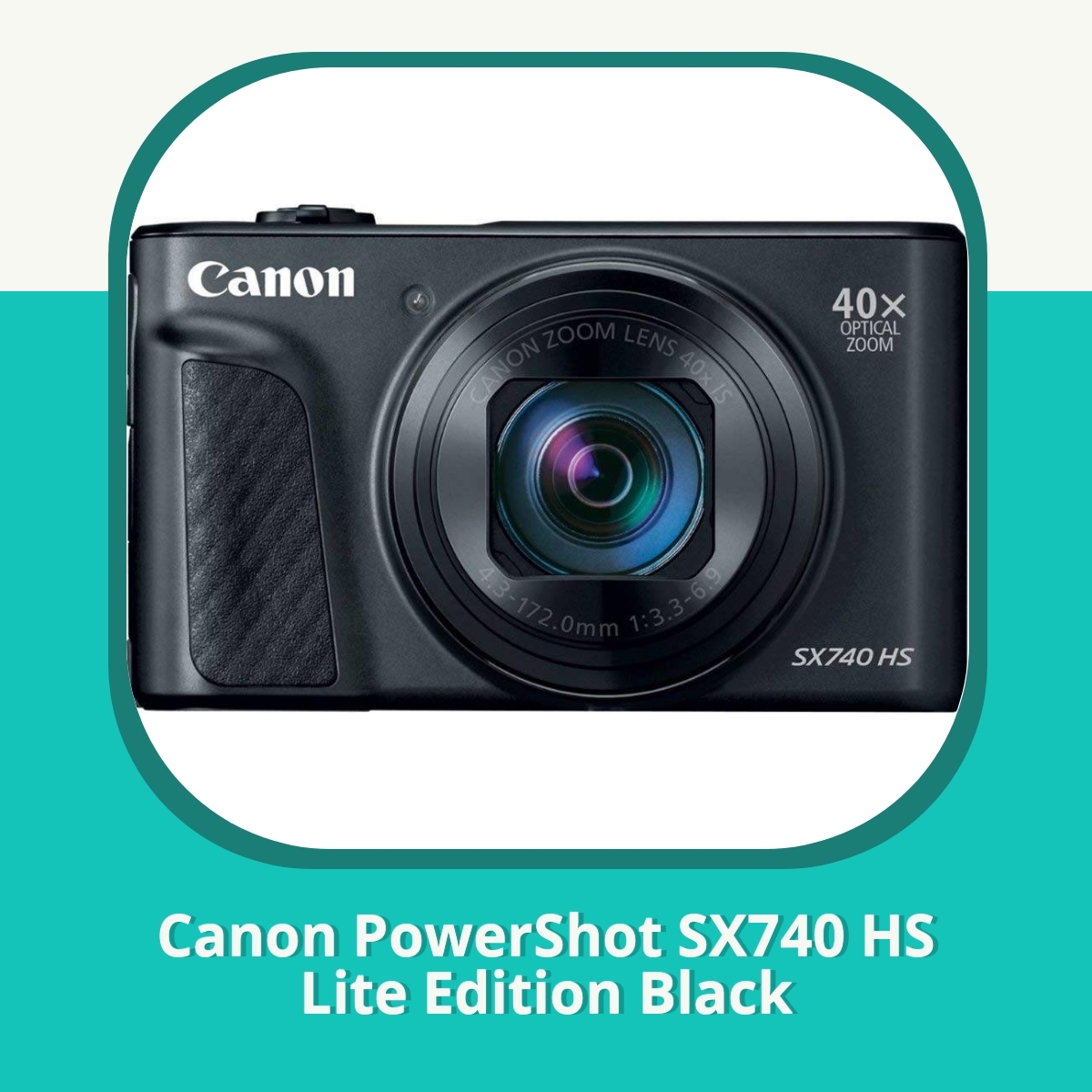 Recension af Canon PowerShot SX740 HS Lite Edition Black