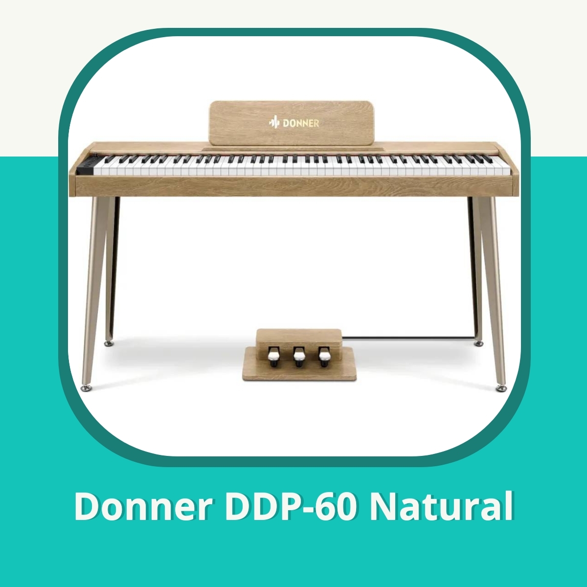 Anmeldelse af Donner DDP-60 Natural