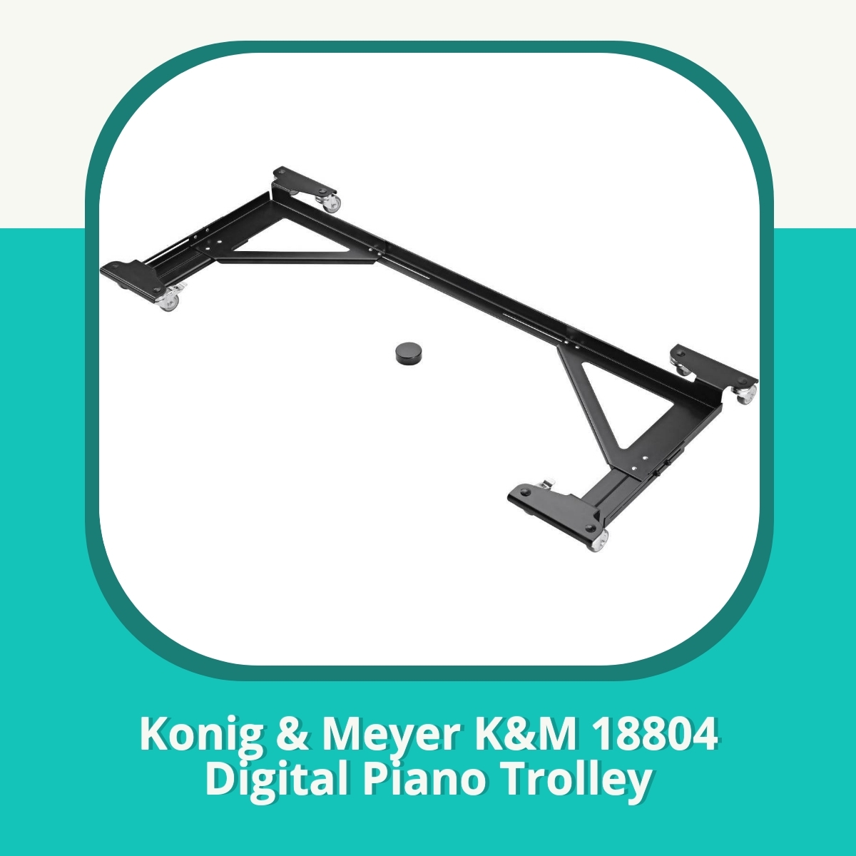 Anmeldelse af Konig & Meyer K&M 18804 Digital Piano Trolley
