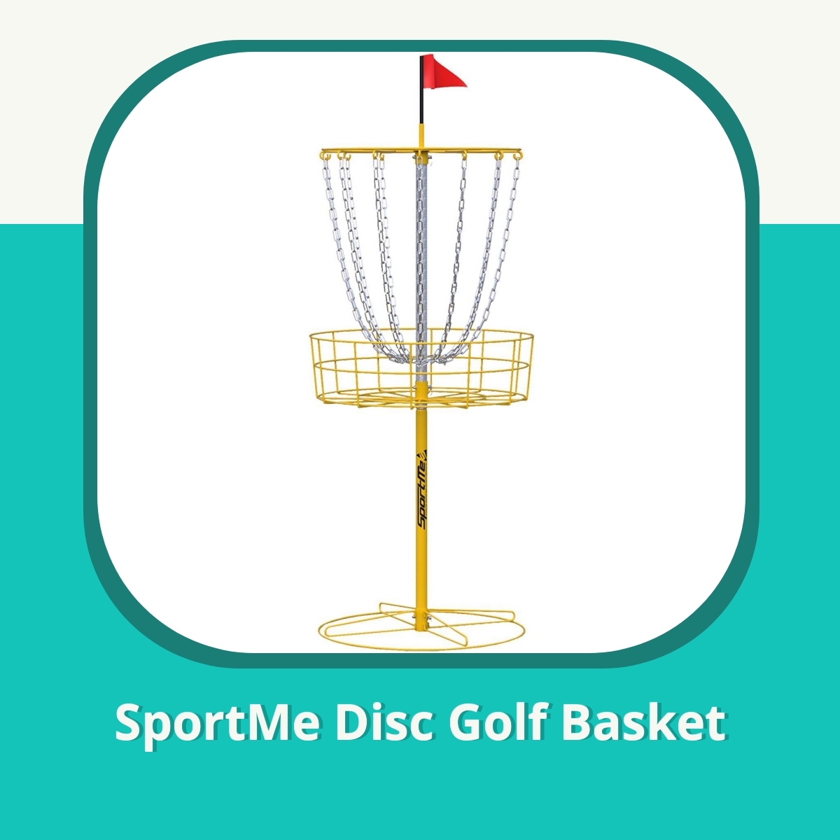 Anmeldelse af SportMe Disc Golf Basket