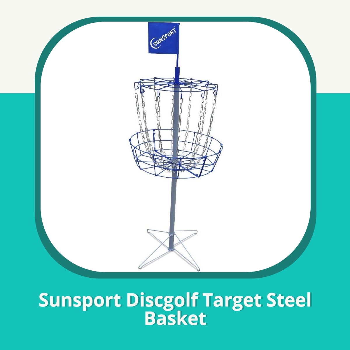 Recension af Sunsport Discgolf Target Steel Basket
