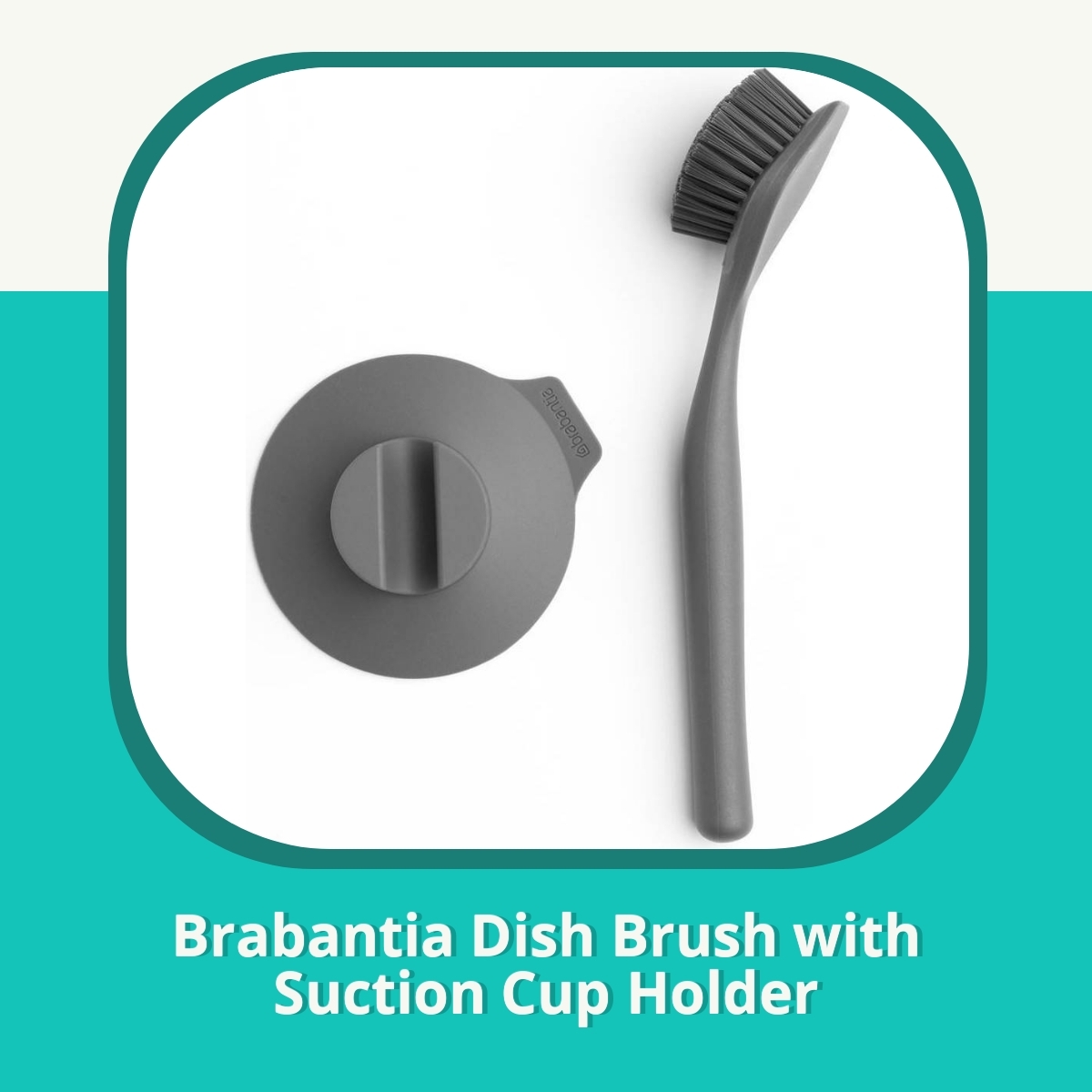 Recension af Brabantia Dish Brush with Suction Cup Holder
