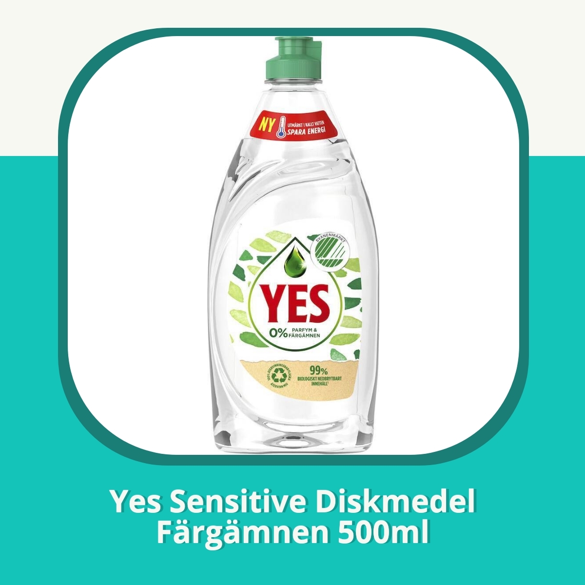 Recension Yes Sensitive Diskmedel Färgämnen 500ml
