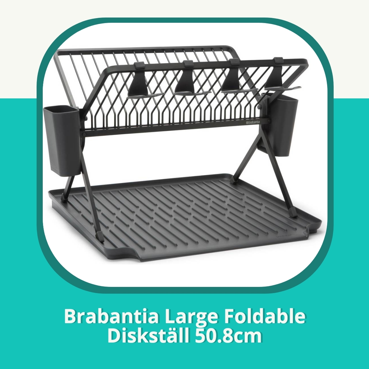 Recension af Brabantia Large Foldable Diskställ 50.8cm