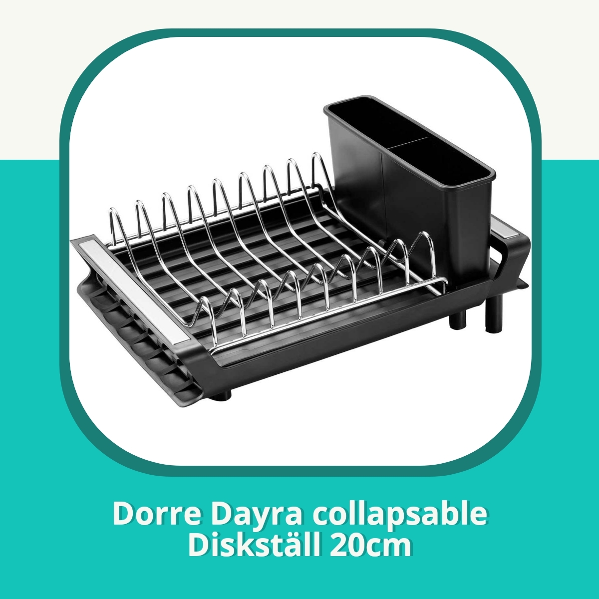 Recension af Dorre Dayra collapsable Diskställ 20cm