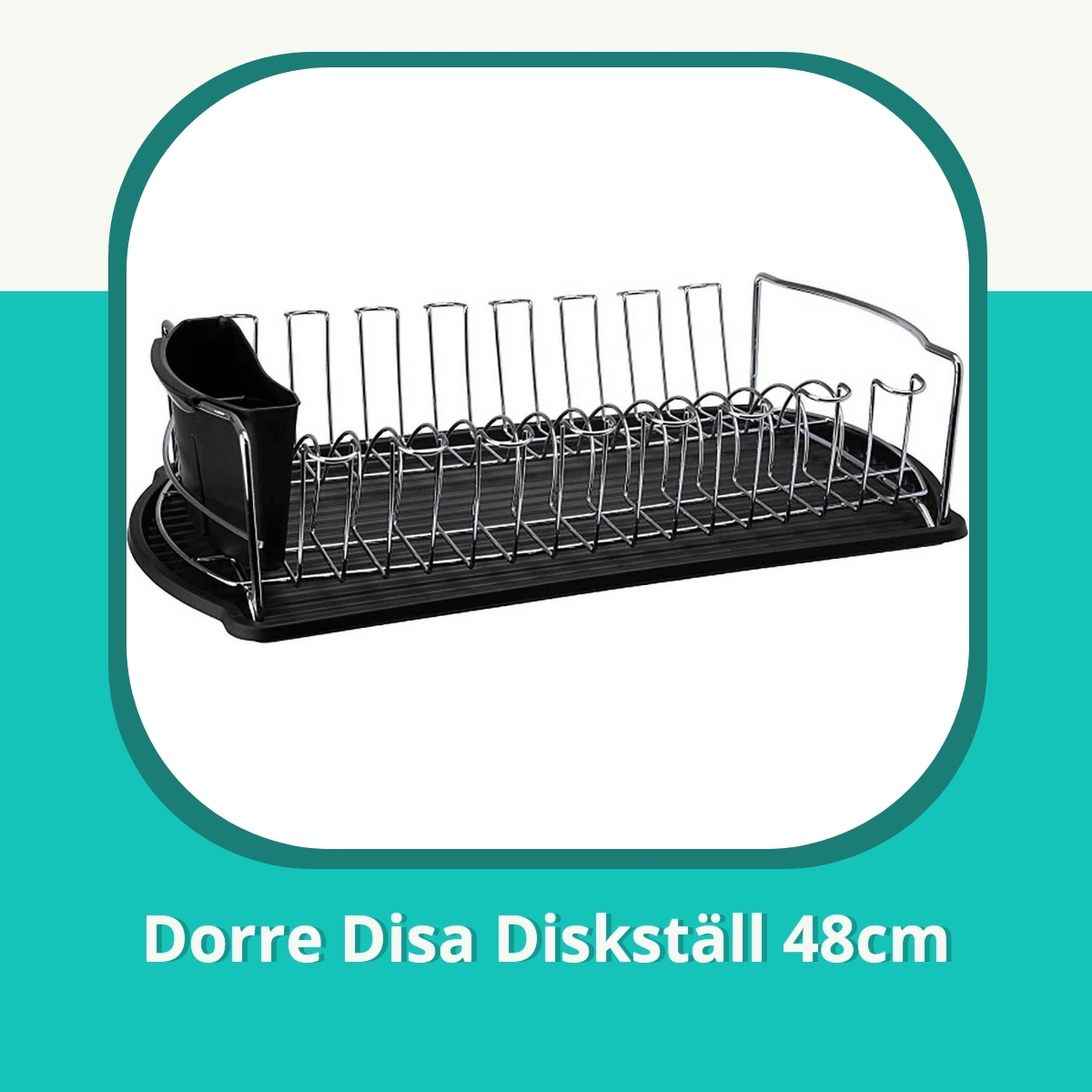 Recension af Dorre Disa Diskställ 48cm