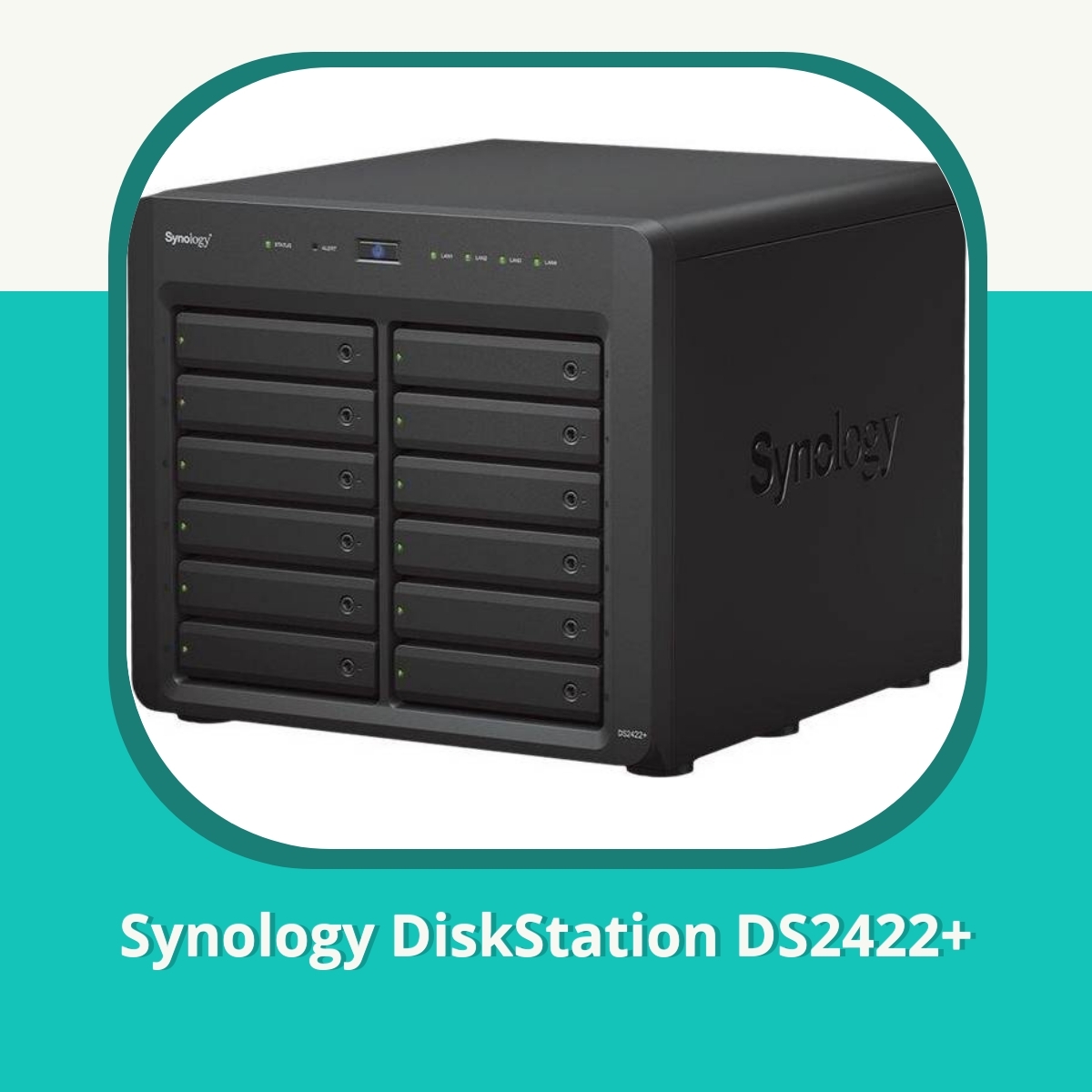 Anmeldelse af Synology DiskStation DS2422+